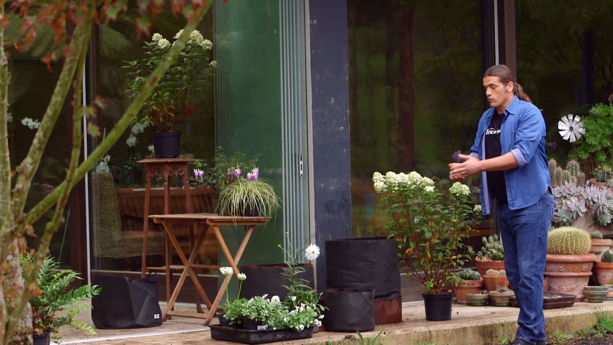 brico 0927 3 jardinera tela colores