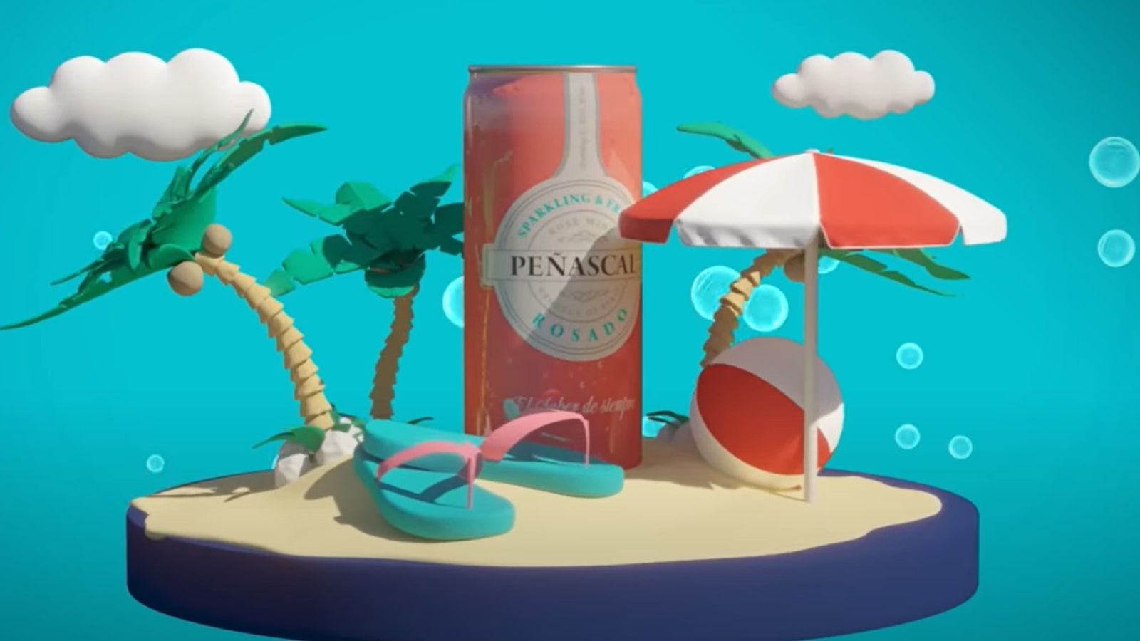 El vino rosado más vendido de España ahora se puede beber en lata