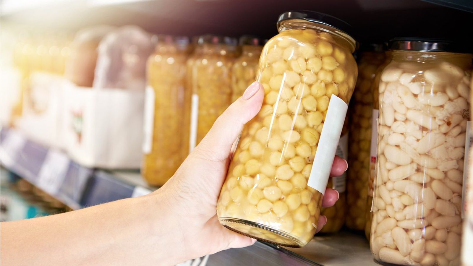 Caducan las legumbres en bote