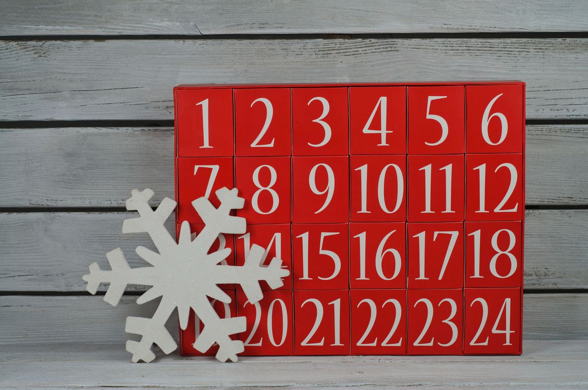Ideas para el calendario de adviento cajitas