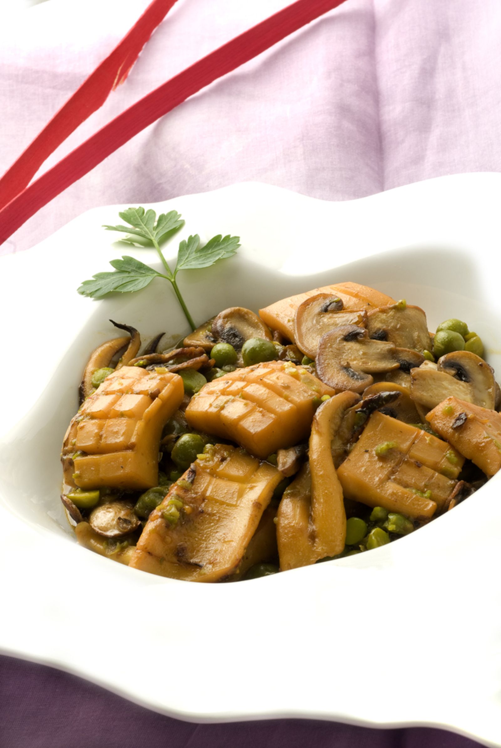 1215 sepia guisantes champinones xl