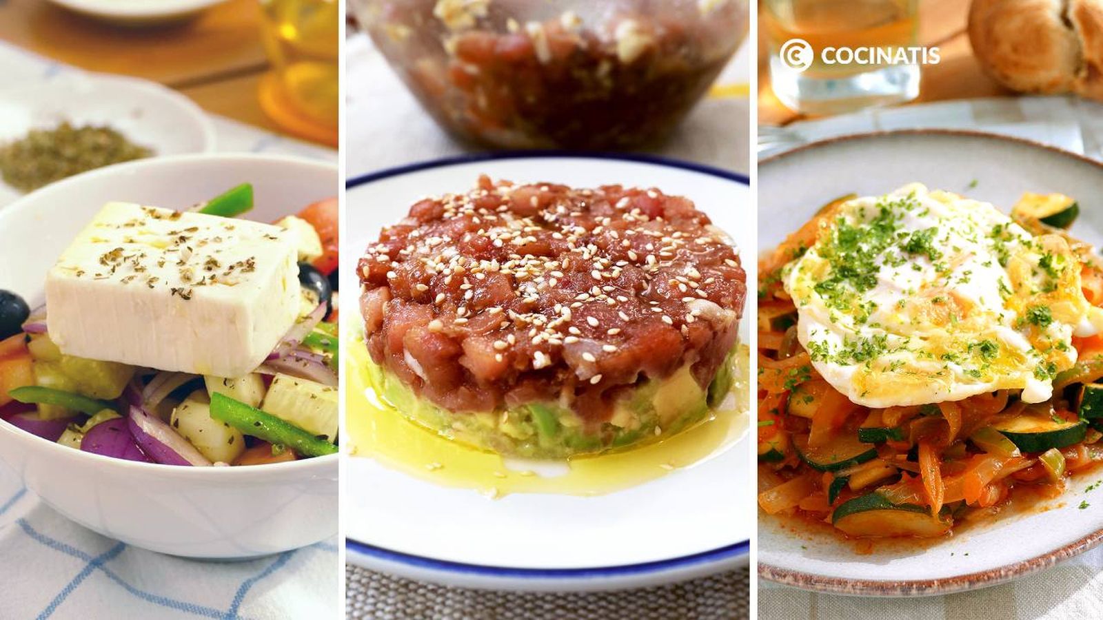 Recetas para una cena ligera y saludable