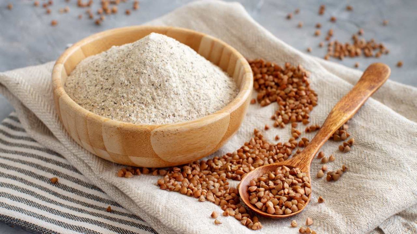 El trigo sarraceno es una excelente fuente de proteína vegetal