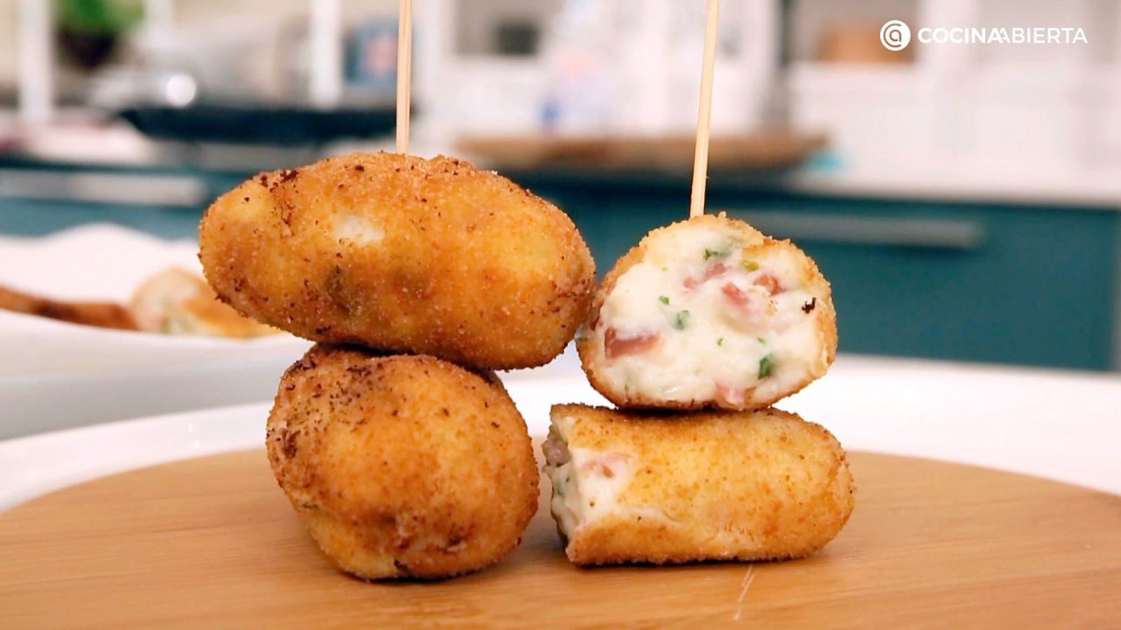 croquetas jamon detalle