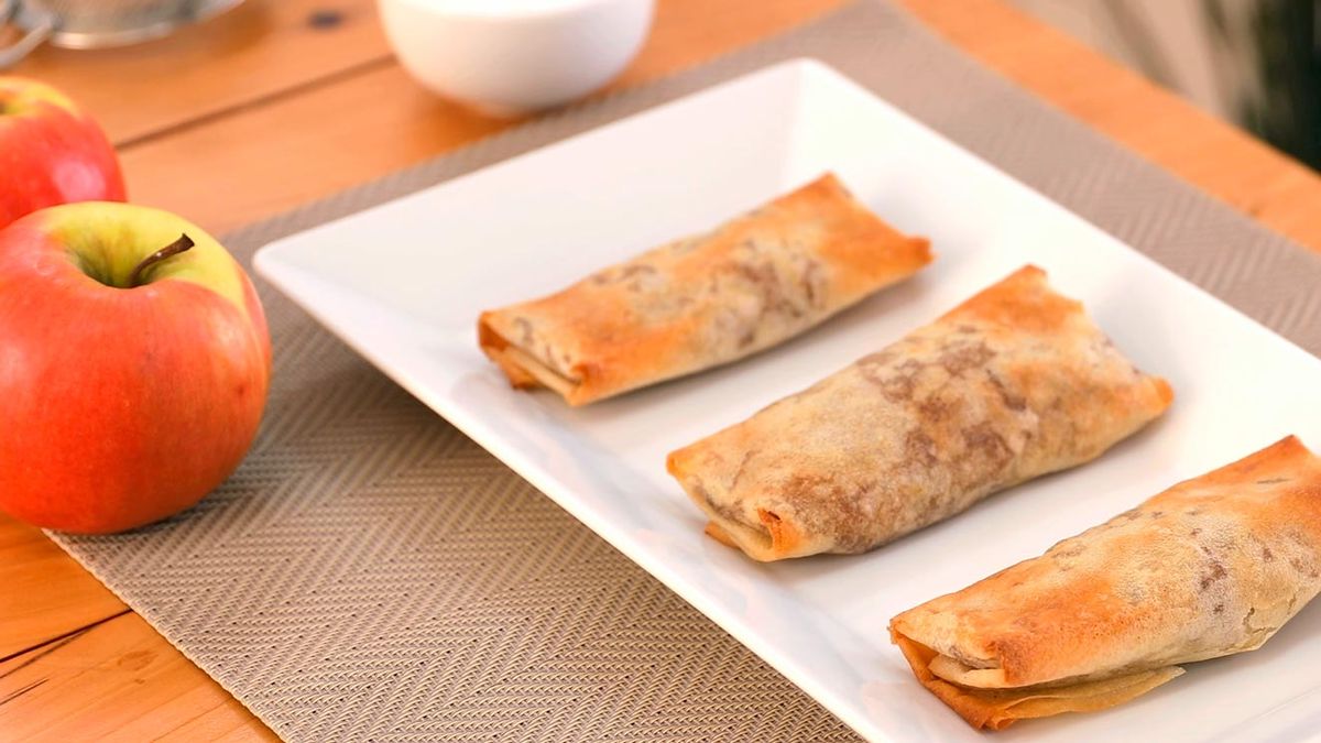 Receta de strudel de manzana   Paso 7