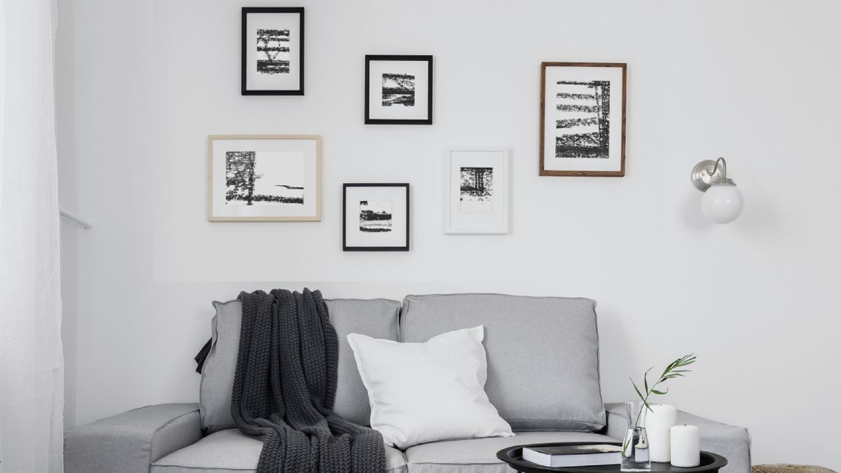 decorar salon cuadros