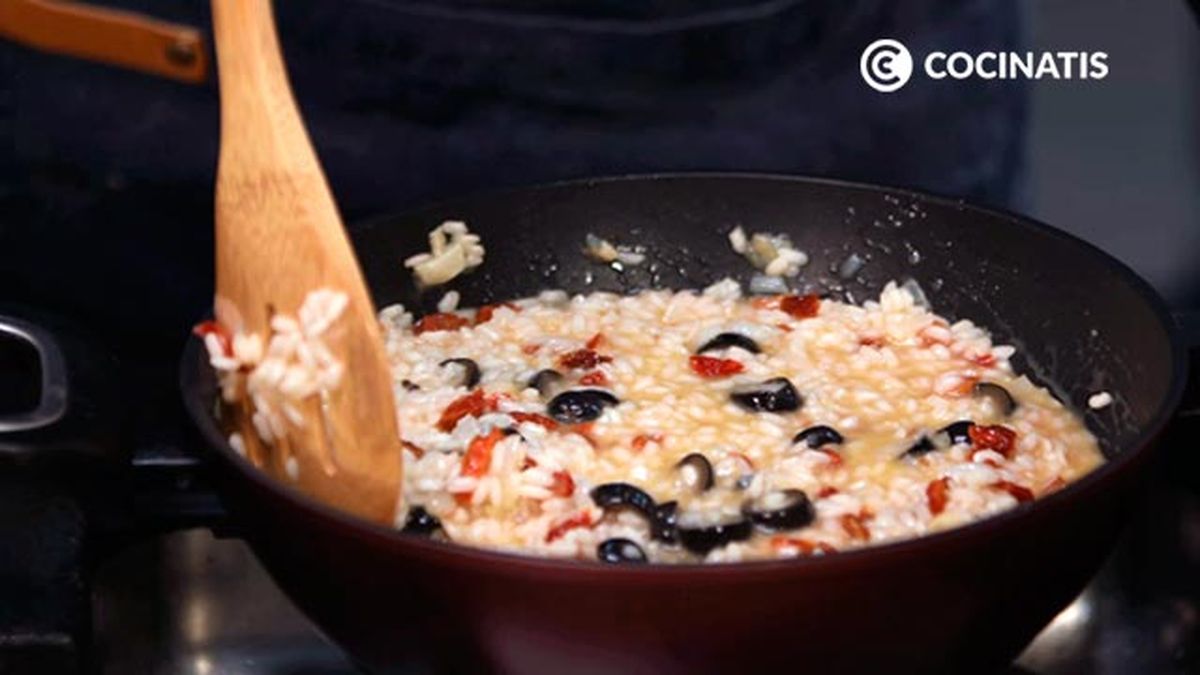 Receta de risotto de bacalao  paso 4