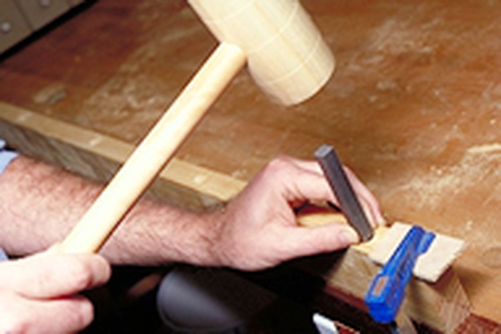 Cabecero de forja y madera paso 3