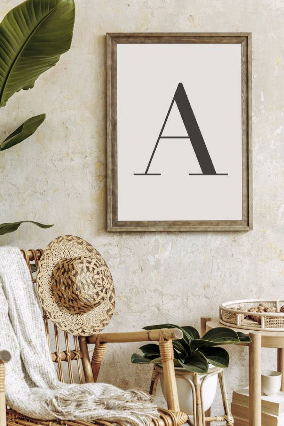 decoracion wabi sabi cuadro