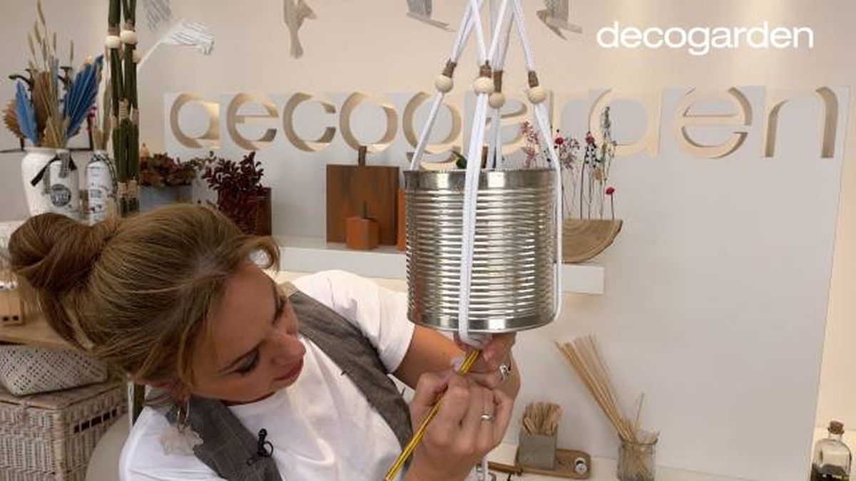 maceteros colgantes cuerda paso 6