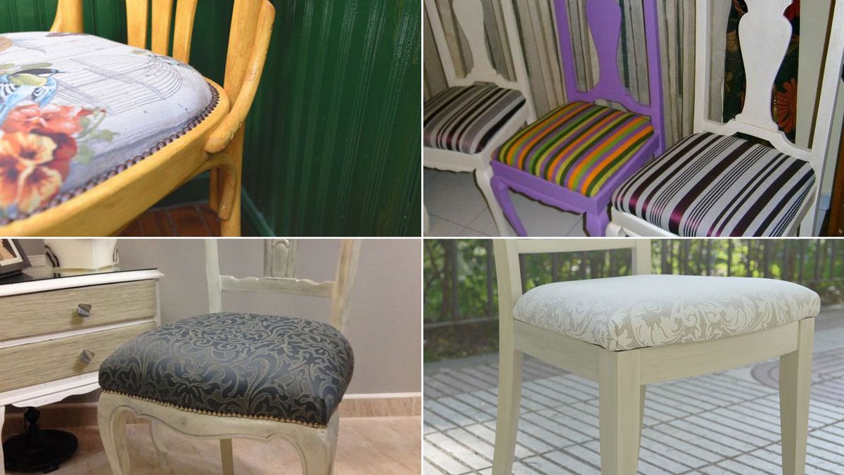Trabajos de la Comunidad de decoración sobre cómo restaurar sillas