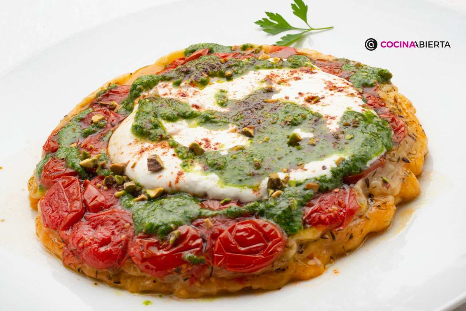 Un plato vistoso y delicioso, ideal como entrante o aperitivo