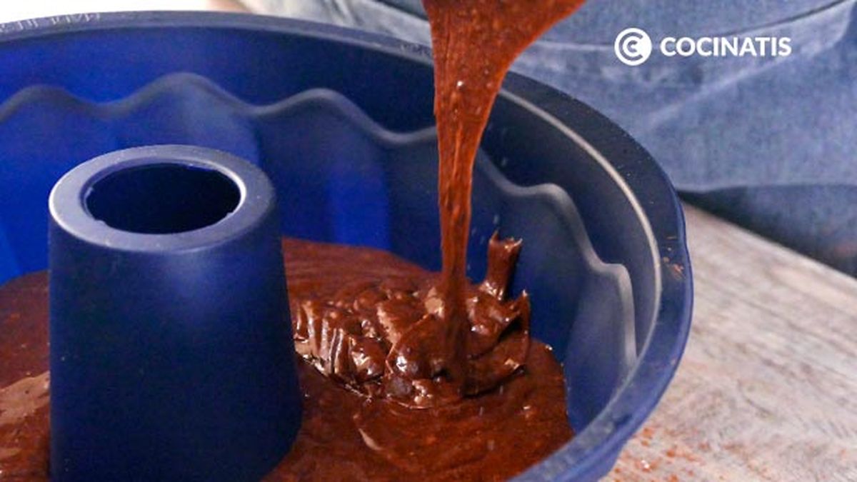 Receta de bizcocho de cafÃ© y chocolate  paso 4