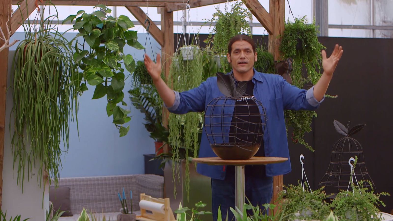 brico 932 3 cestos colgantes plantas poca tierra inicio
