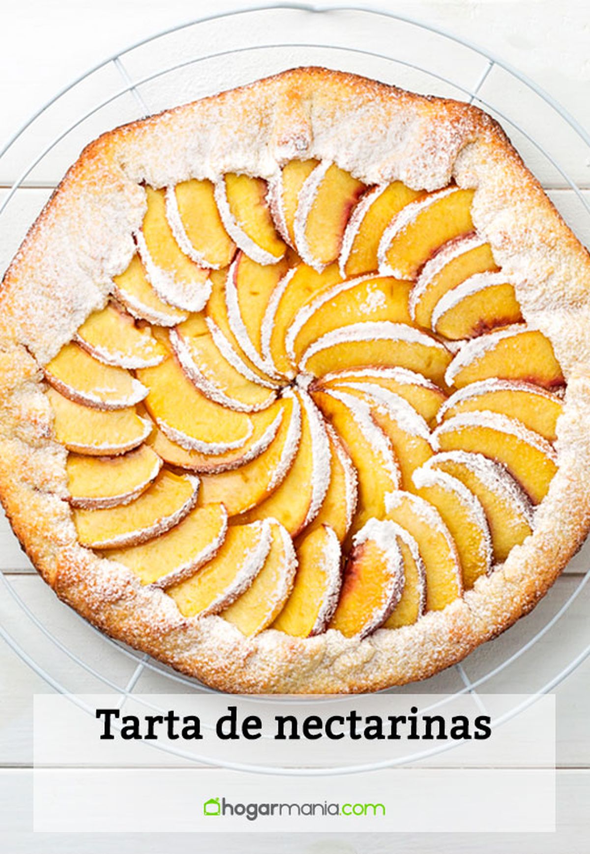 tarta de nectarinas v
