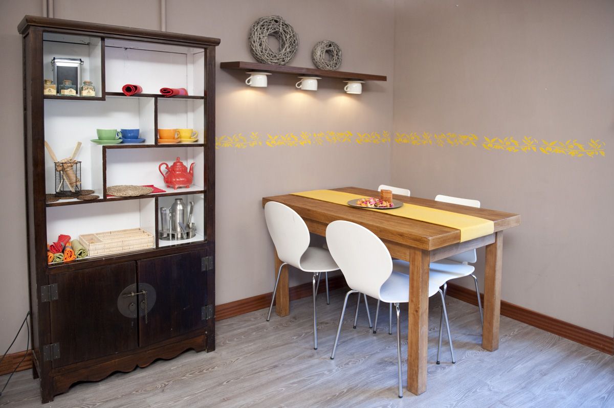 Cenefa en la pared paso 7