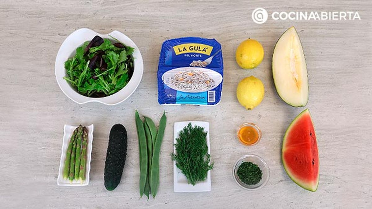 15 receta ensalada de verano con la gula del norte ingredientes
