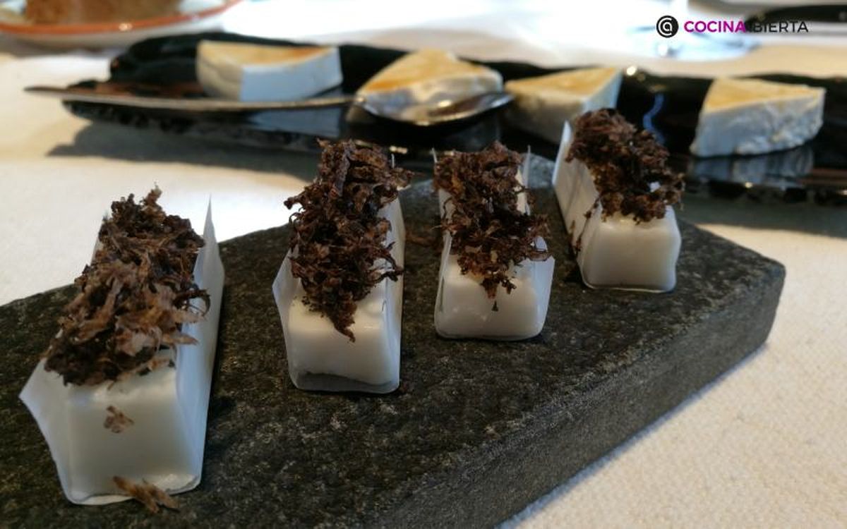 La icónica mantequilla de búfala del Asador Etxebarri