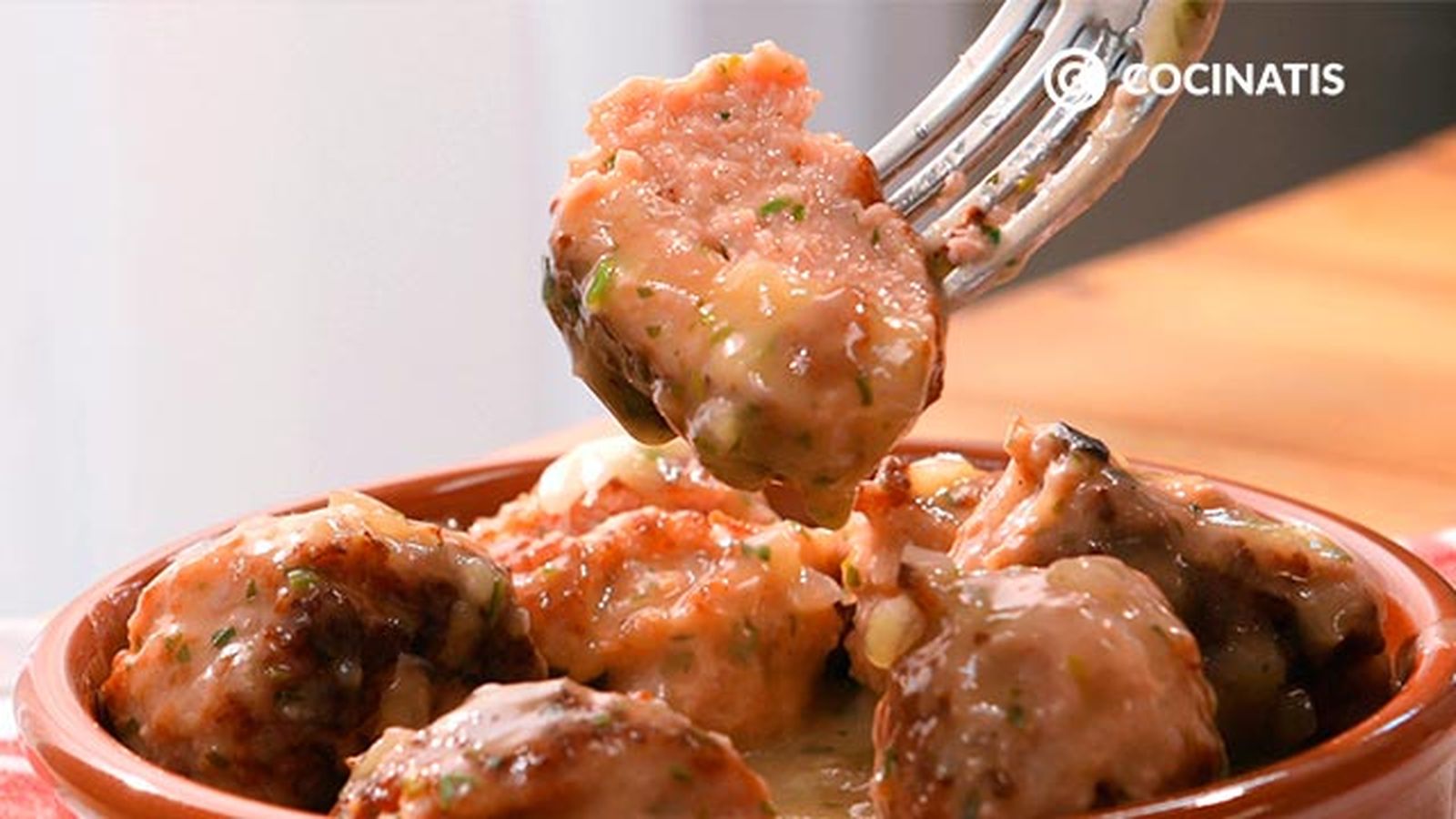 Albóndigas de pollo   Paso 5