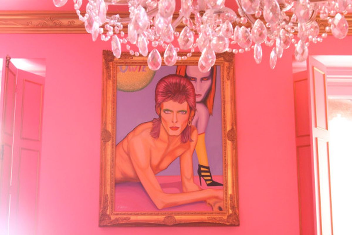 Cuadros casa alaska y mario bowie dogs Fabio Mcnamara mtv