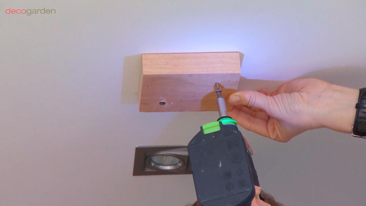 DEKO685 colocar viga hueca madera techo paso3