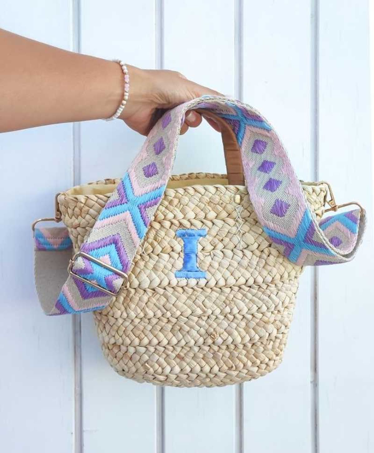 Capazo con asas técnicas.