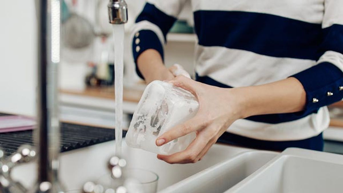 como quitar la grasa mal olor del taper fiambrera tartera