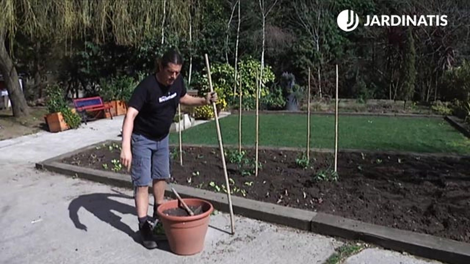 macetero grande para plantar tomates brico 746