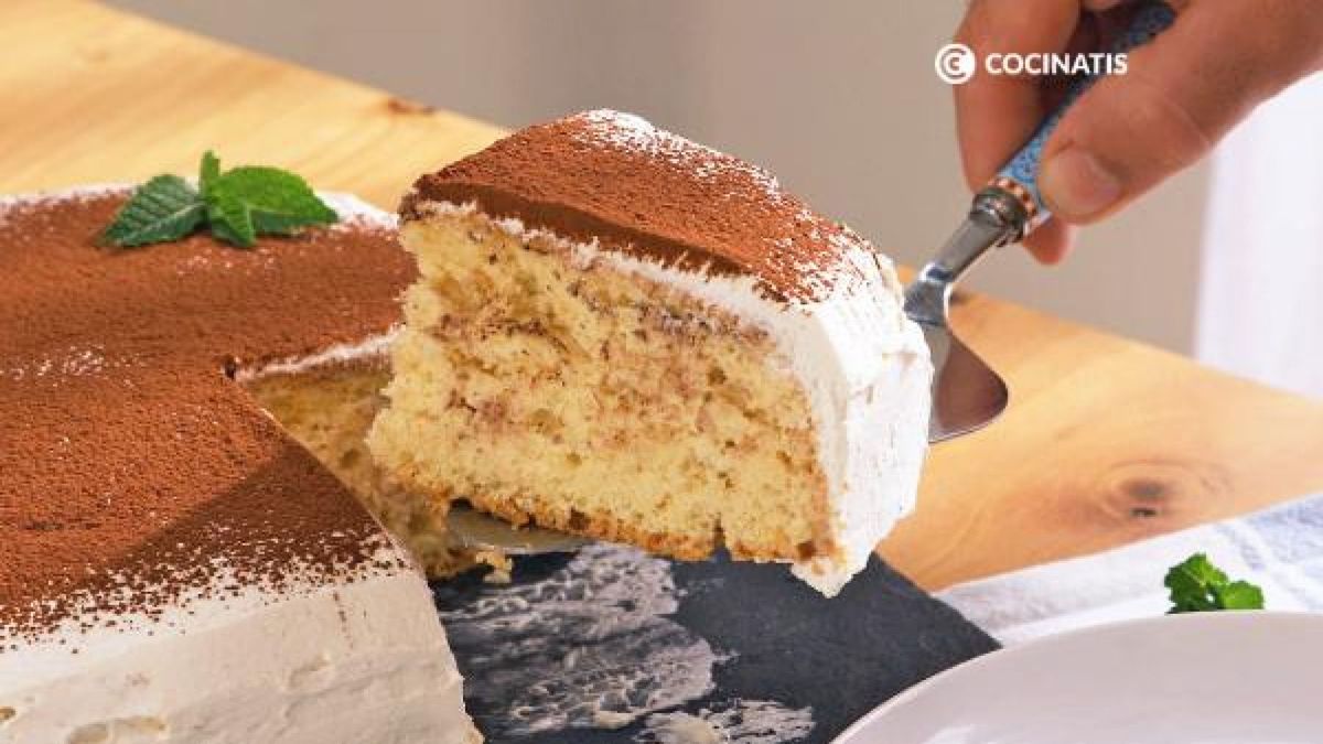 Tarta tres leches paso 7