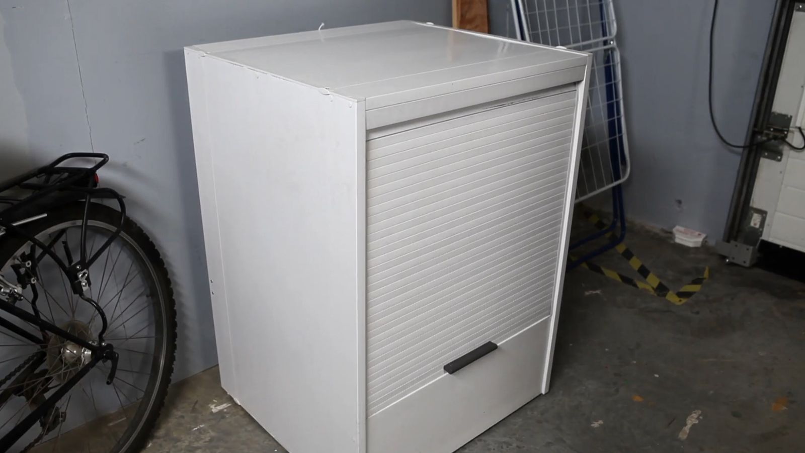 Montar un armario de lavandería