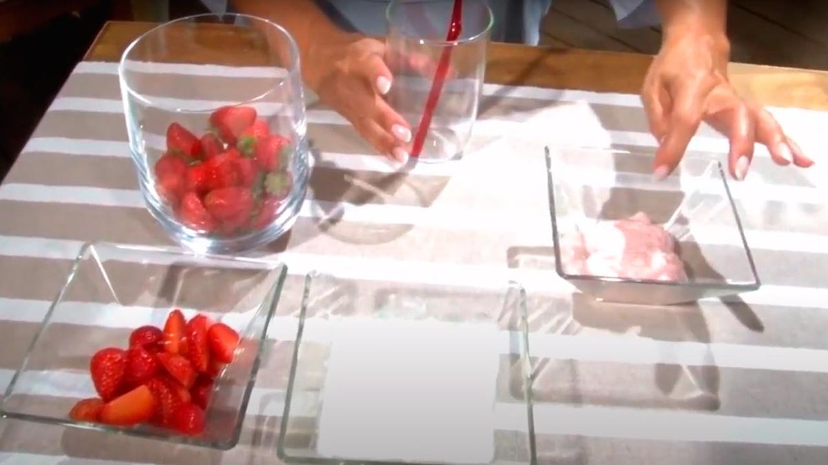 belelza cuidado dientes blancos pasta fresas y yogur