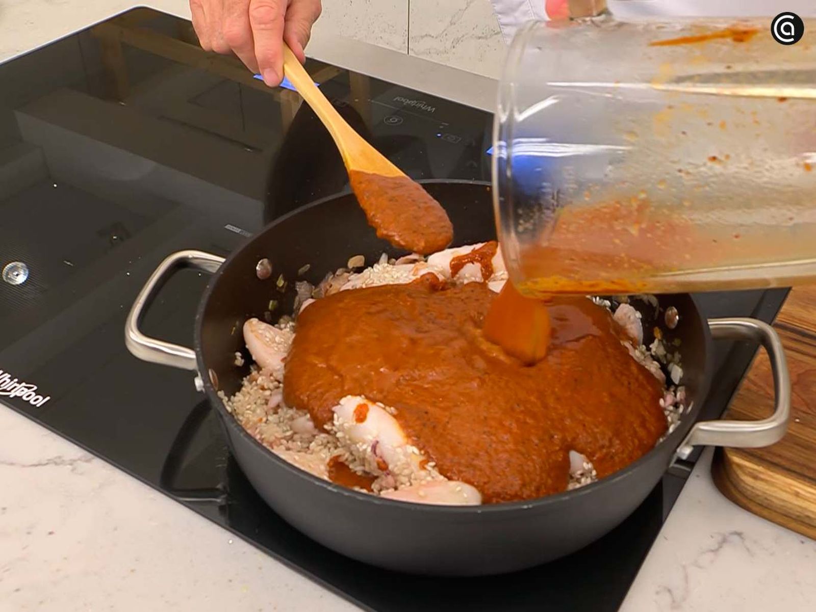 Incorpora el arroz