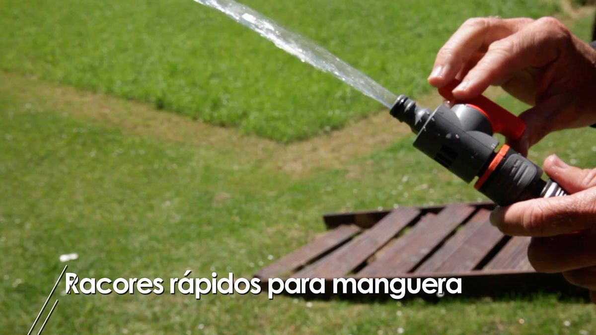 Rácores o conectores rápidos para manguera paso 9