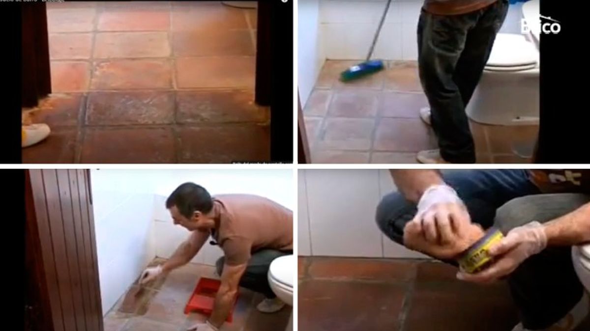 Pasos para oscurecer baldosas de barro