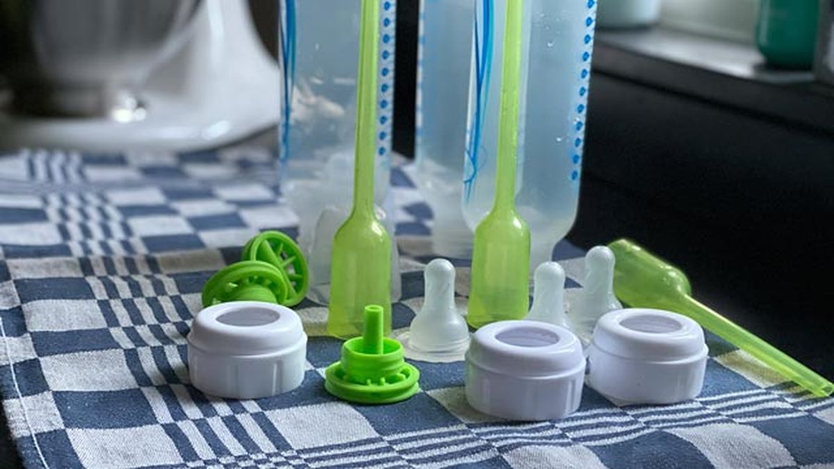 como limpiar esterilizar biberones tetinas chupetes