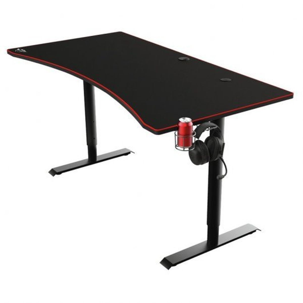 mesa gamer el corte ingles 1399 trust gxt 1190 magnicus mesa gaming negra pc componentes