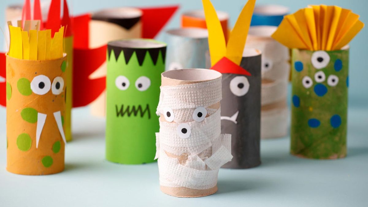 como hacer monstruos de halloween