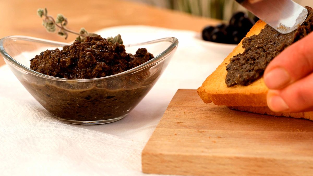 Receta de tapenade de aceitunas negras   paso 3