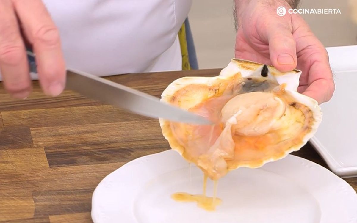 como limpiar una vieira