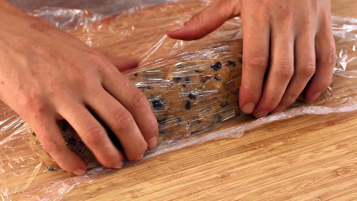 Receta de cookies de chocolate y nueces   paso 4