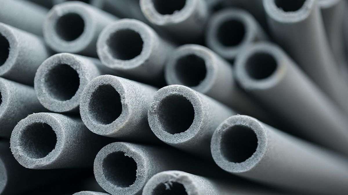 proteger las tuberias del frio espuma