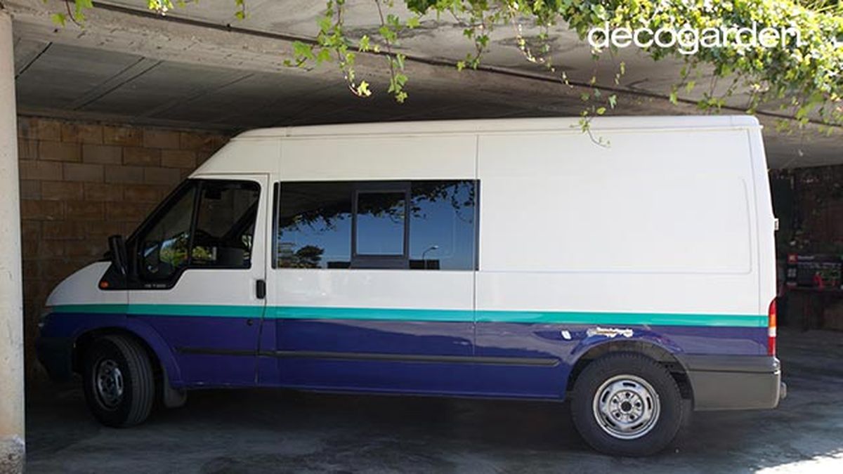 Decogarden 624 Convertir ambulancia en autocaravana antes 1