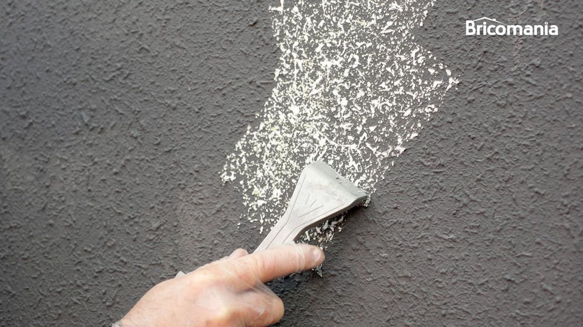 Como eliminar el gotele paso a paso