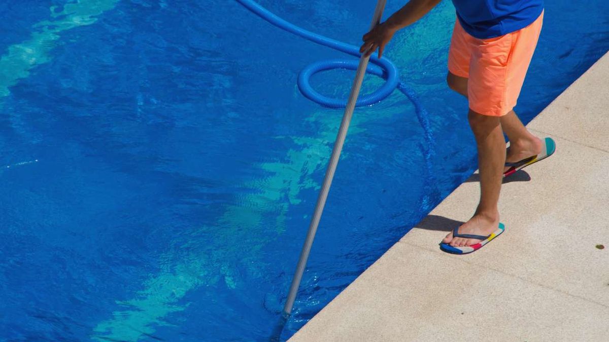 como quitar la cal de la piscina xl