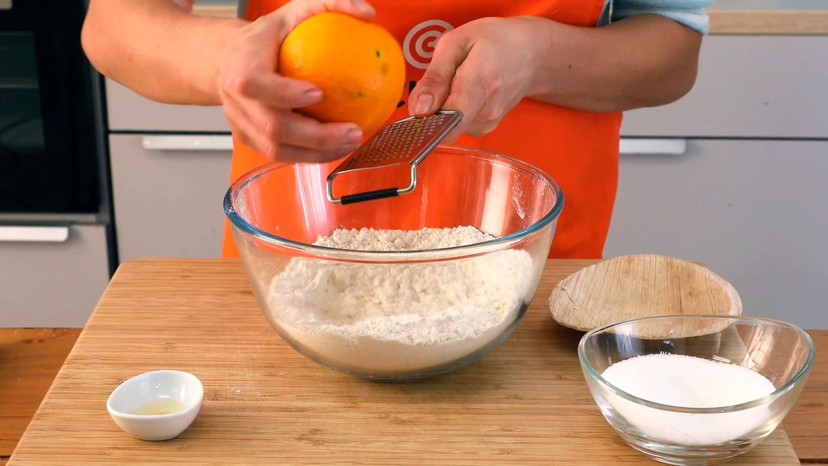 Pan de muerto de México   paso 1