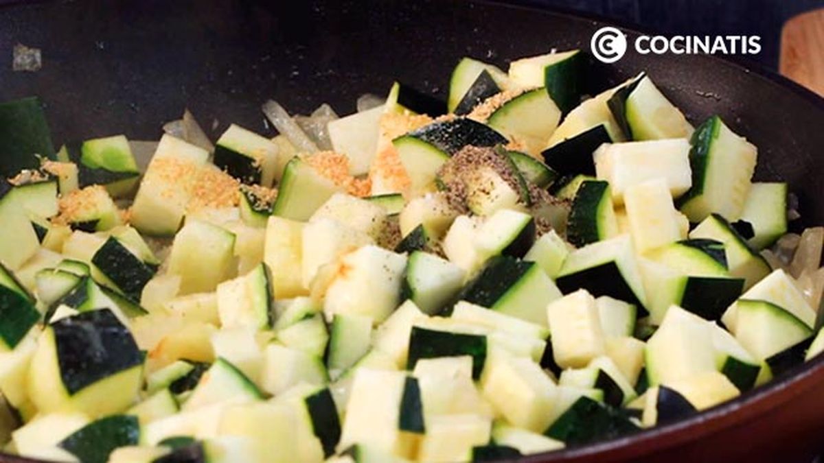 Receta de croquetas de calabacín crujientes  paso 1
