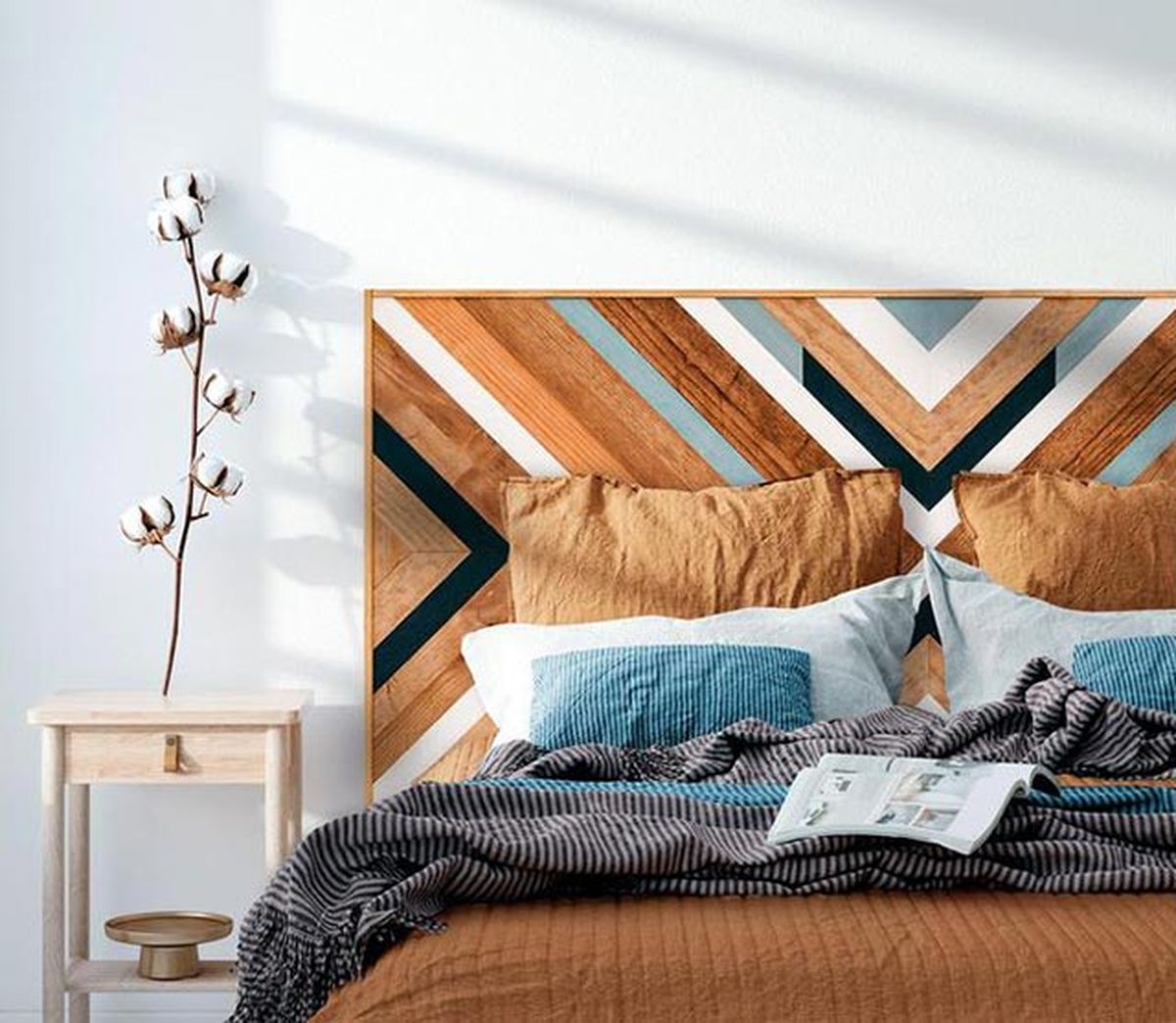 cabecero de cama big indie feeling woodabu