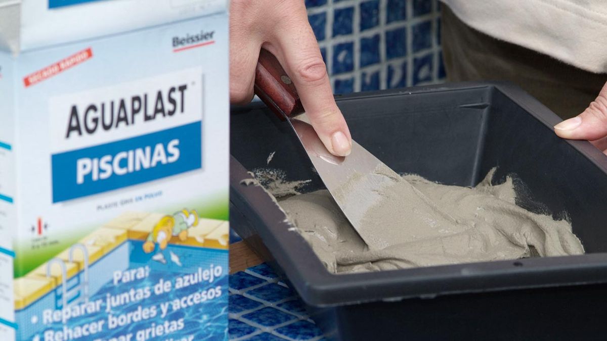 Reparación de grieta en piscina de gresite paso 5