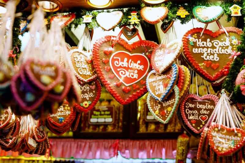 Galletas de jengibre, típicas de los mercadillos navideños alemanes