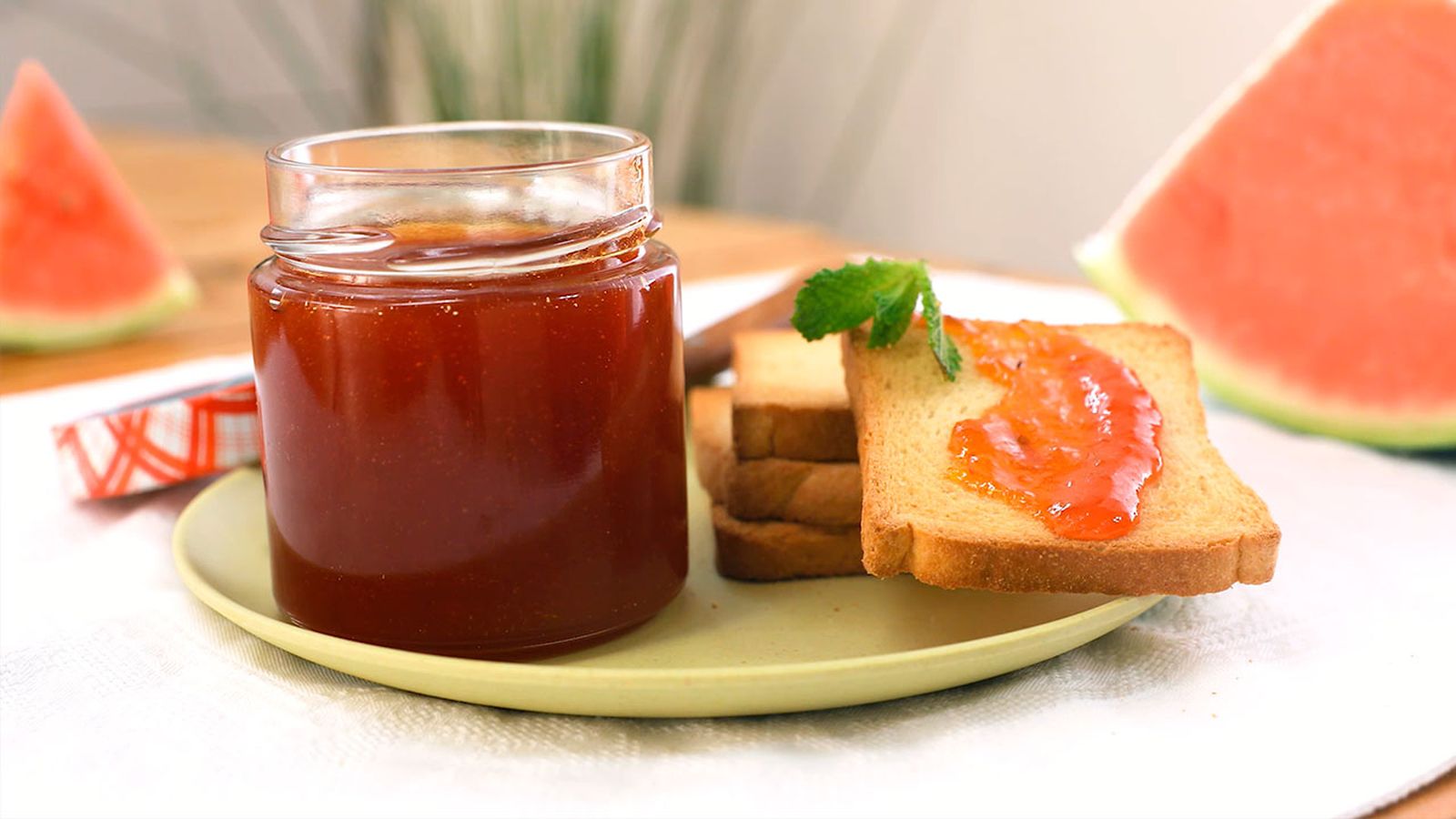 Receta de mermelada de sandía